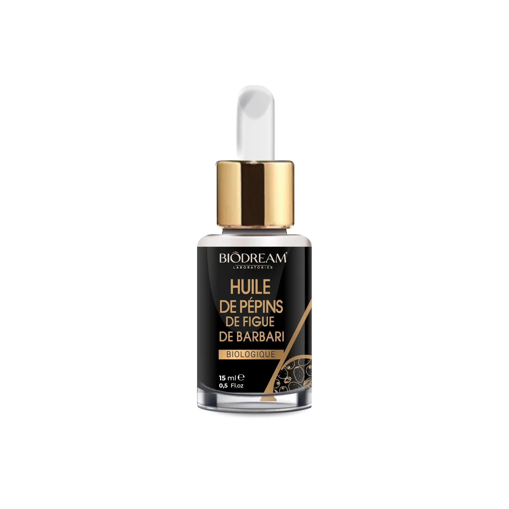 Huile Pépins figues de barbarie (15ml) - Biodream