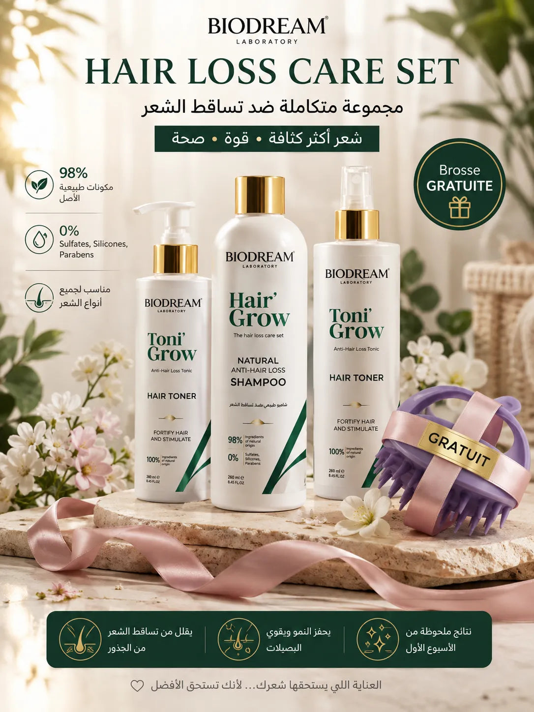 Hair Grow anti chute