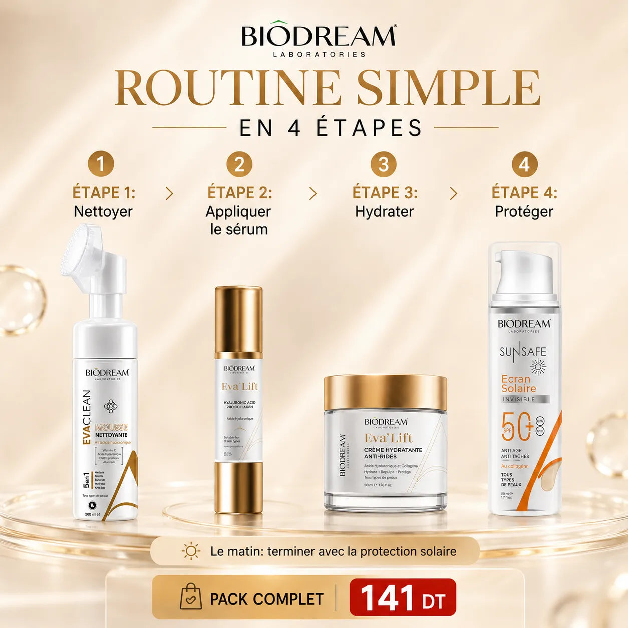 eva lift + ecran sun safe